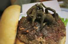 Tarantula-Topped Burgers