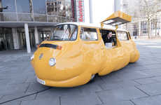 Hot Dog-Serving Art Installations