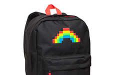 8-Bit Rainbow Backpacks