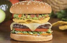 Crunchy Guacamole Burgers