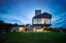Scrubbed Oak Farm Houses