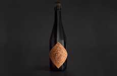 Coaster-Integrated Beer Bottles