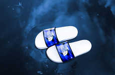 Camouflage-Adorned Slides