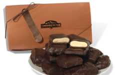 Dark Chocolate Seafoam Snacks
