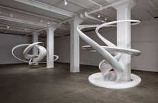 Wavy Gravity-Shifting Sculptures