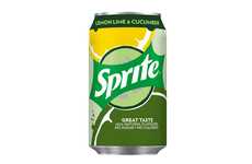Zesty Cucumber-Infused Beverages