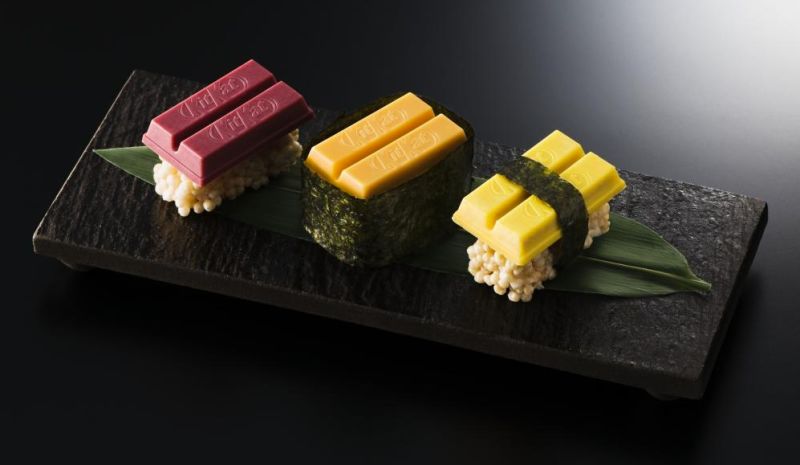 Chocolate Bar Sushi Rolls