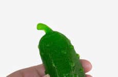 Oversized Gummy Gherkins