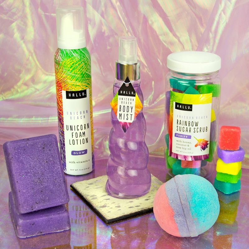 Unicorn-Themed Bath Products