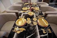 Ultra-Luxe Gold Bathroom Furniture Image 3