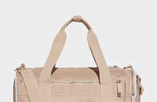 Dusty Pink Travel Bags