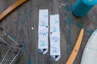 String-Patterned Rocking Chairs Image 3