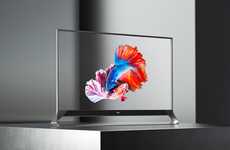 Disappearing See-Through TVs