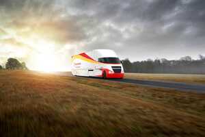 Solar Panel-Topped Tractor Trailers Article Thubnail