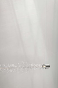 Meter-Long Sculptural Glass Lamps Image 2