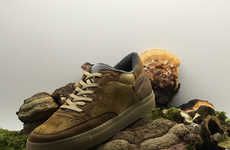 Mushroom Leather Sneakers
