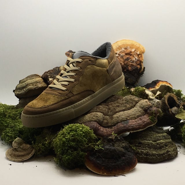 Mushroom Leather Sneakers