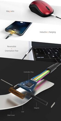 Magnetic Induction Charging Cables Image 2