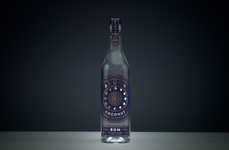 Elegantly Designed Rum Bottles