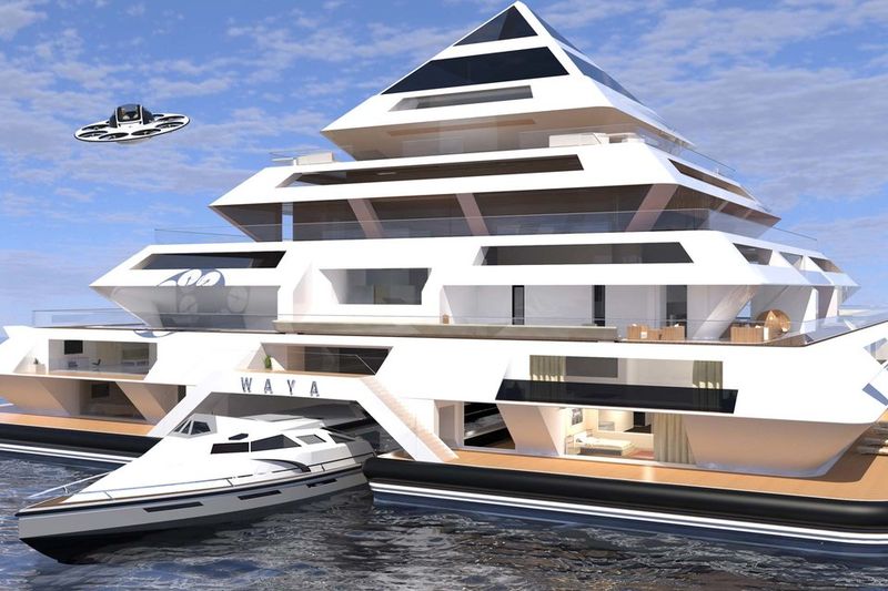 Futuristic Floating Communities