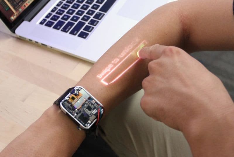 Projected Arm-Based Interfaces