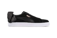 Aqua Bow-Accented Sneakers Image 4