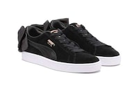 Aqua Bow-Accented Sneakers Image 6