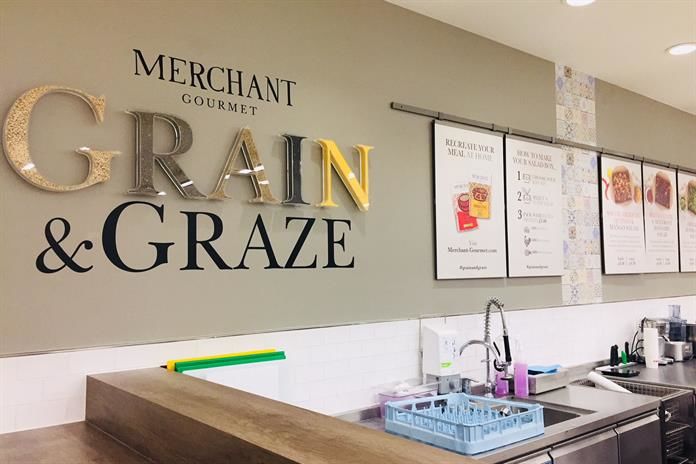Grain-Based Grocery Pop-Ups