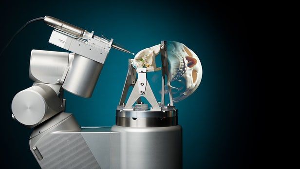 Skull-Drilling Surgical Robots