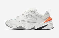 Chunky Neon-Accented Sneakers