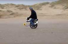 Self-Balancing Electric Unicycles