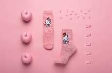 Luxe Cartoon Cat Socks