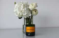 Recycled Champagne Candles