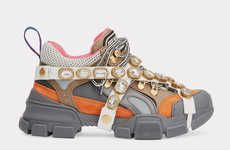 Chunky Bejeweled Sneakers