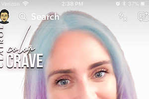 Color-Changing AR Hair Ads