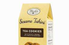 Sesame Tahini Tea Cookies