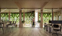 Pixelated Naturalistic Facade Concepts Image 3