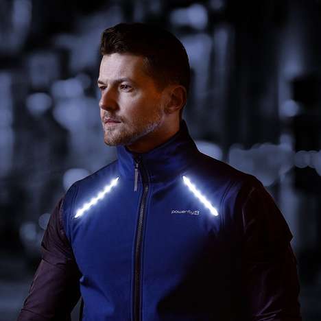 Illuminated Cyclist Clothing