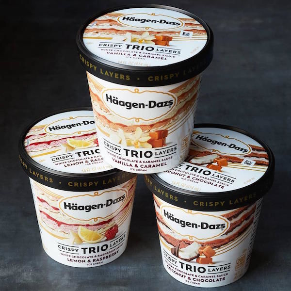Triple-Layer Ice Cream Flavors