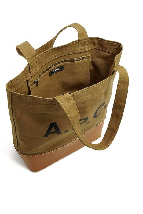 Fabric-Blocking Tote Bags