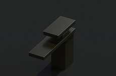 Dark Matte Bathroom Taps