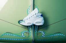 Detailed Iridescent Sneakers