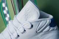 Detailed Iridescent Sneakers Image 4