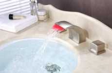 LED-Lit Wide-Spread Faucets