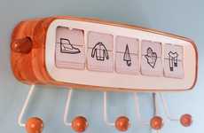 Retro Connected Coat Hangers