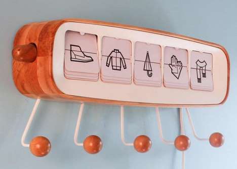 Retro Connected Coat Hangers