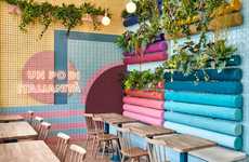 Multi-Colored Restaurant Designs