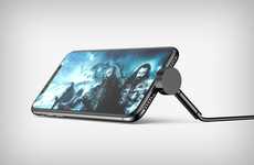 Smartphone-Angling Charger Cables