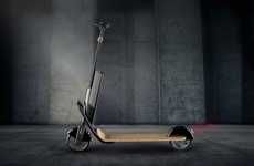 Electrified Organic Material Scooters