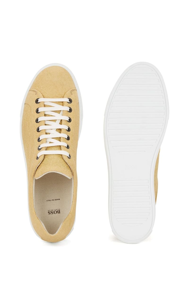 Pineapple Leather Sneakers